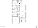 A detailed floor plan displaying layout and dimensions of the home's rooms, including bedrooms, bathrooms, and living spaces at 3746 E Vallejo Dr, Gilbert, AZ 85298