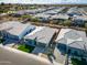 Aerial view of a home highlighting its landscaping, roof, and surrounding neighborhood at 6336 S Granite St, Gilbert, AZ 85298