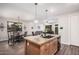 Open-concept kitchen and dining area, creating a seamless flow for entertaining and everyday living at 65 W Cucumber Tree Ave, San Tan Valley, AZ 85140