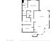 Detailed floor plan illustrating the layout of the home, including bedrooms, bathrooms, and living spaces at 7510 N 59Th Ln, Glendale, AZ 85301