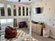 This bedroom features a loft bed, lightning bolt decals, and a cozy, plush rug at 13307 W Paso Trl, Peoria, AZ 85383