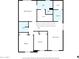 Detailed second floor plan with a Primary bedroom, bathroom, and laundry room at 13307 W Paso Trl, Peoria, AZ 85383