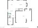 Detailed floor plan showing the layout of the first floor, including the kitchen and dining area at 13307 W Paso Trl, Peoria, AZ 85383