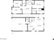 Detailed floor plan showcasing the layout of both floors, including room dimensions at 1531 S Owl Dr, Gilbert, AZ 85296