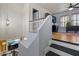 Entryway and staircase leading to the upstairs living area at 1531 S Owl Dr, Gilbert, AZ 85296