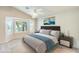 Cozy main bedroom retreat with a large bay window, neutral decor, and ample natural light at 17132 N Silver Path, Surprise, AZ 85374