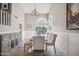 Bright dining room featuring natural light, pendant lighting and neutral decor at 19240 N 90Th Pl, Scottsdale, AZ 85255
