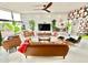 Spacious living area with modern decor, sleek furniture, and ample natural light at 2055 W Windsor Ave, Phoenix, AZ 85009