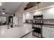 Modern kitchen with stainless steel appliances and sleek countertops at 265 E Liberty Ln, Gilbert, AZ 85296