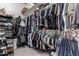 Organized walk-in closet with ample storage space for shoes, clothes, and accessories at 265 E Liberty Ln, Gilbert, AZ 85296