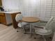 Cozy breakfast nook with small table and comfortable seating at 459 S Boojum Way, Mesa, AZ 85208