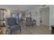 Open-concept living space with a dining area, light-colored walls, and neutral decor at 459 S Boojum Way, Mesa, AZ 85208