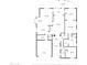 Detailed floor plan showcasing the layout of this spacious house at 9809 W Wescott Dr, Peoria, AZ 85382