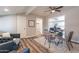 Open dining area flows seamlessly into the kitchen and living spaces at 11214 N 105Th Ave, Sun City, AZ 85351