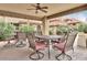 Community patio with dining tables and chairs, perfect for outdoor gatherings and neighborhood parties at 1211 N Miller Rd # 258, Scottsdale, AZ 85257