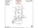 Approved zoning site plan showing the location of the house on the lot with property lines at 14315 W Calle Lejos Rd, Surprise, AZ 85387