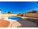 Backyard with a private pool and concrete patio perfect for relaxing and entertaining at 1736 E Coronado Rd, Phoenix, AZ 85006