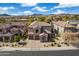 Aerial view of a two-story home with clay tile roof with desert landscaping at 22206 N 36Th Way, Phoenix, AZ 85050