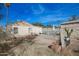 A view of the backyard showing a yard that needs care at 2237 E Windsor Ave, Phoenix, AZ 85006