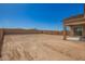 Expansive backyard with potential for landscaping, outdoor activities, and a custom pool at 25372 N 158Th Ct, Surprise, AZ 85387
