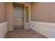 Inviting front entrance with a stylish door and brick pavers, adding to the home's curb appeal at 25372 N 158Th Ct, Surprise, AZ 85387