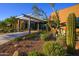 Beautiful desert landscaping and modern architecture at 2843 E Los Gatos Dr, Phoenix, AZ 85050