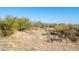 A nature desert view with native vegetation and scenic mountains in the background at 34515 N 142Nd St, Scottsdale, AZ 85262