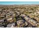 Scenic aerial perspective captures the community's layout against a clear blue sky and distant mountains at 3954 E Florian Ave, Mesa, AZ 85206