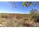 Expansive desert landscape view from the property, offering natural beauty and privacy at 40716 N Hudson Trl, Anthem, AZ 85086