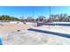 Community skate park with ramps and rails for skateboarders and skaters at 40716 N Hudson Trl, Anthem, AZ 85086