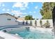 Inviting backyard with a pristine hot tub, sparkling pool, and well-maintained landscaping for outdoor relaxation at 5232 E Everett Dr, Scottsdale, AZ 85254