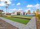 The well maintained grounds feature a bocce court and a sports court at 6601 E Hearn Rd, Scottsdale, AZ 85254