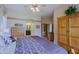 Spacious main bedroom with ceiling fan and ample closet space at 10250 E Morning Star Dr, Scottsdale, AZ 85255