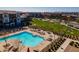 Community pool and green space for residents to enjoy time outside with Gathering and friends at 1255 N Arizona Ave # 1246, Chandler, AZ 85225