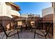 Private patio with comfortable seating, perfect for outdoor relaxation and entertainment at 16402 N 31St St # 102, Phoenix, AZ 85032
