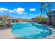 Large community pool offering ample seating, sunbathing spots, and covered lounge areas at 19700 N 76Th St # 2044, Scottsdale, AZ 85255