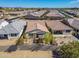 Single-story home with a covered patio and fenced yard and a backyard gazebo at 20056 N 107Th Ln, Peoria, AZ 85373