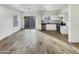 Inviting living space with tile floors, stainless steel appliances, and a modern kitchen at 2181 W Harmont Dr, Phoenix, AZ 85021