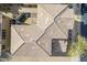 Aerial view of the roof and backyard of a desert home at 2367 W Dusty Wren Dr, Phoenix, AZ 85085