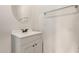 Elegant bathroom featuring a modern vanity with a sink and stylish fixtures at 2834 N Paisley Ln, Casa Grande, AZ 85122