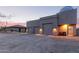 Large multi-car garage for desert home also features an attached room with dome at 36801 N Long Rifle Rd, Carefree, AZ 85377
