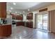 Well-appointed kitchen featuring stainless steel appliances and abundant cabinet space at 5445 S 239Th Dr, Buckeye, AZ 85326