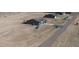 Aerial view of new construction home with nearby infrastructure in a new development at 6274 S Dean Rd, Buckeye, AZ 85326