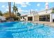 Stunning swimming pool showcasing clear blue water and the home's exterior at 9159 N 108Th Pl, Scottsdale, AZ 85259