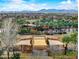 Scenic community park featuring outdoor covered seating area and mature trees at 10249 E Kinetic Dr, Mesa, AZ 85212