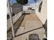 Low maintenance gravel backyard with patio and shed at 11411 N 91St Ave # 122, Peoria, AZ 85345