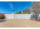 A gated privacy wall in the backyard provides privacy and a sense of seclusion at 12836 N 60Th St, Scottsdale, AZ 85254