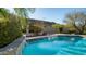 Sparkling pool with mature landscaping and scenic desert views at 14052 S 24Th Way, Phoenix, AZ 85048