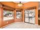 Breakfast nook featuring a glass slider that goes out to the patio and backyard at 14410 N Silverado Dr, Fountain Hills, AZ 85268