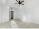 Bedroom with large closet and a ceiling fan at 1523 E Treasure Cove Dr, Gilbert, AZ 85234